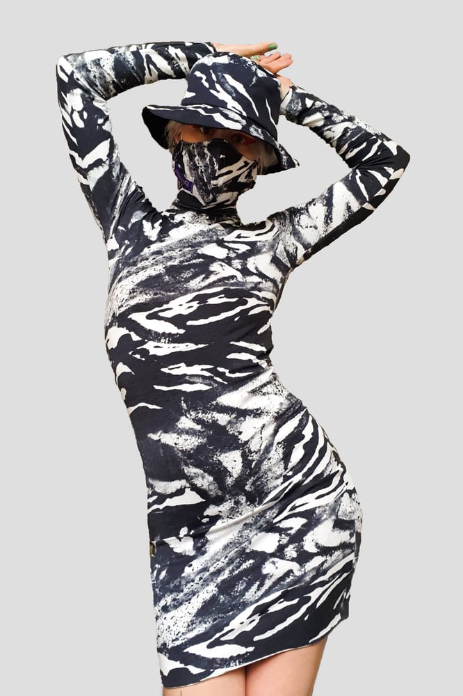 Image of Zebra Dress 