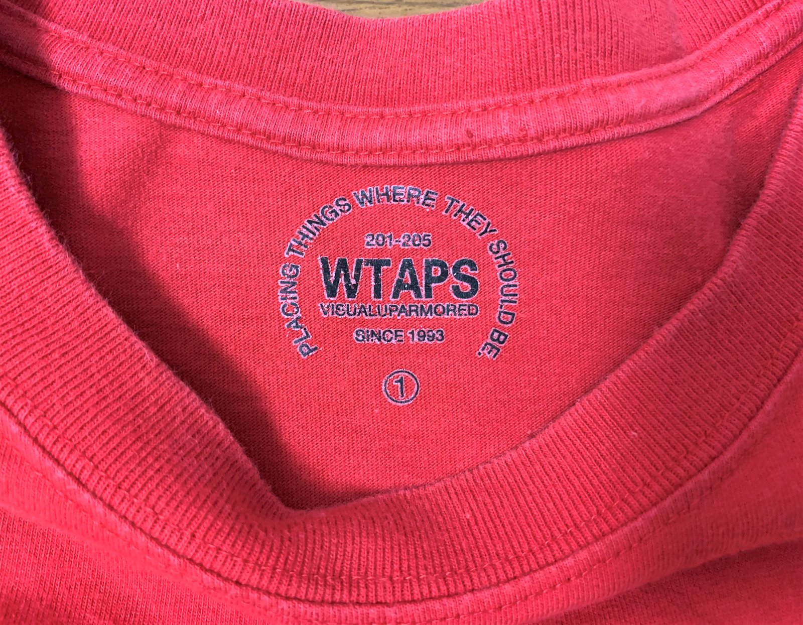 Wtaps 2013ss Philosophy printed t-shirt, size S | Yakousei Shop