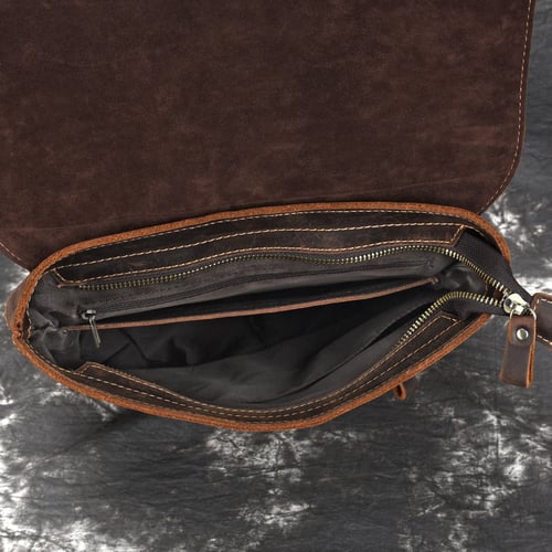 Image of Handmade Genuine Leather Backpack Travel Men Backpack MSG9763
