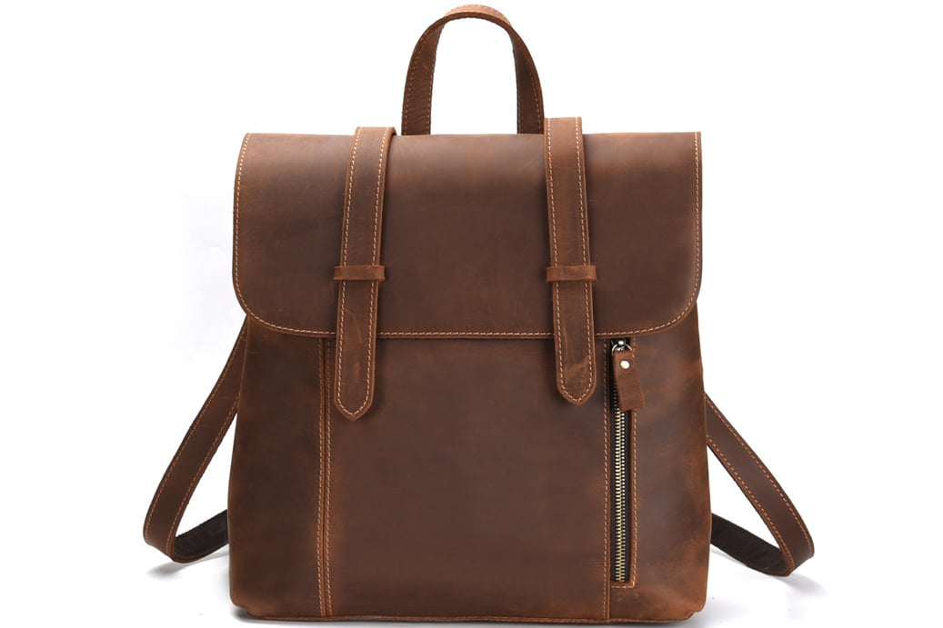 Handmade Genuine Leather Backpack Travel Men Backpack MSG9763 ...