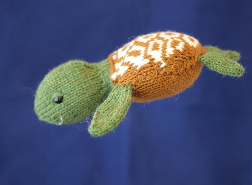 Image of Sea Turtle Knitting Pattern