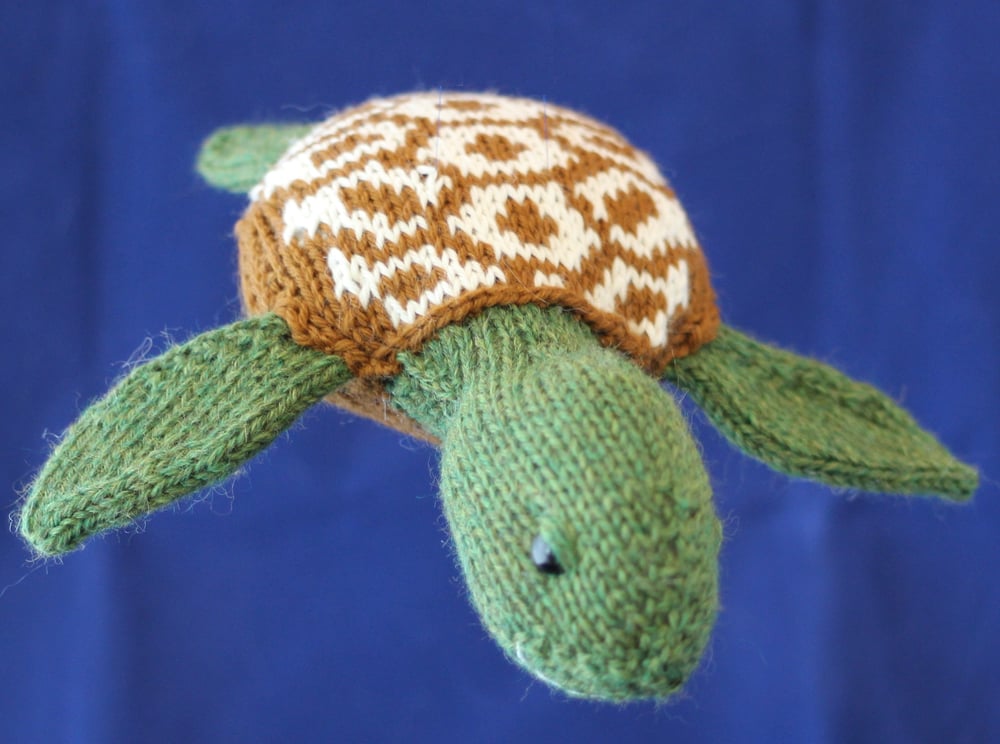 Image of Sea Turtle Knitting Pattern