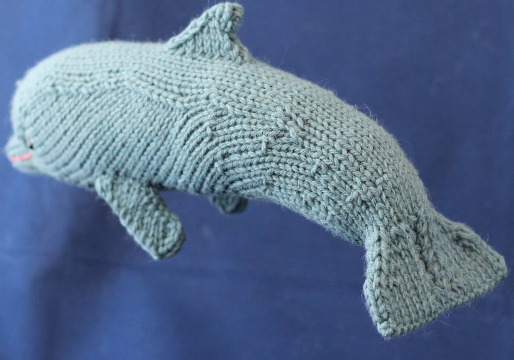 Image of Dolphin Knitting Pattern