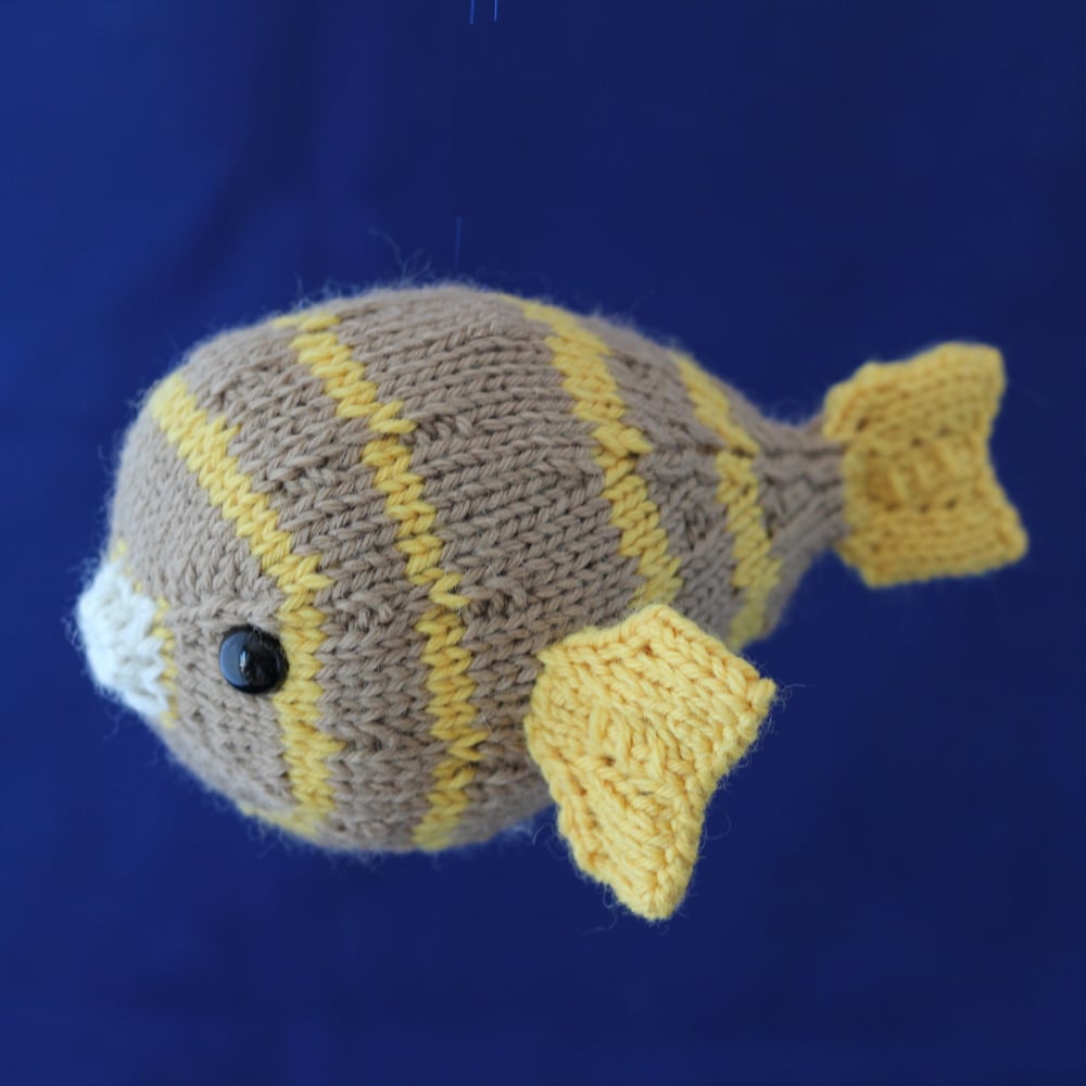 Image of Puffer Fish Knitting Pattern