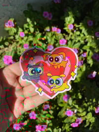 Image 2 of Power puppies HOLO sticker