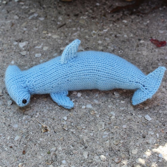 Image of Hammerhead Shark Knitting Pattern