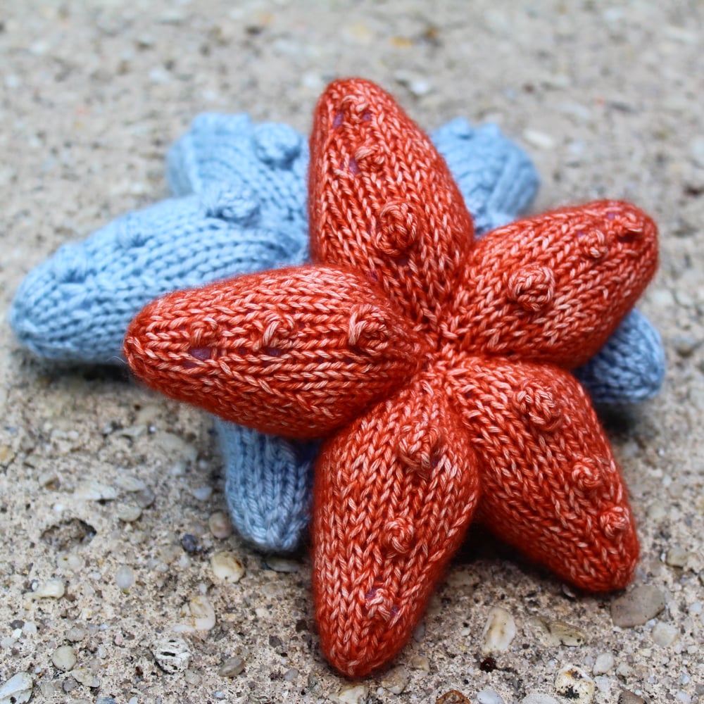 Image of Sea Star Knitting Pattern