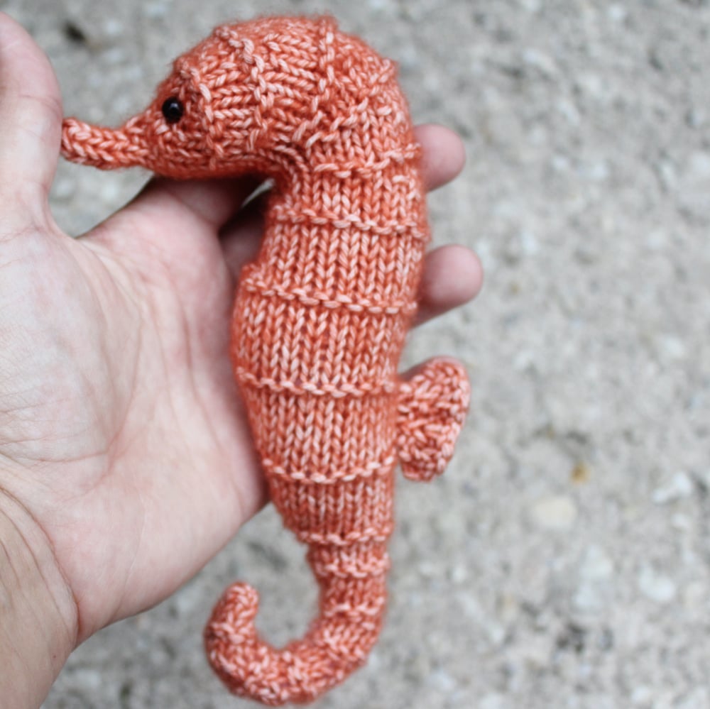 Image of Seahorse Knitting Pattern