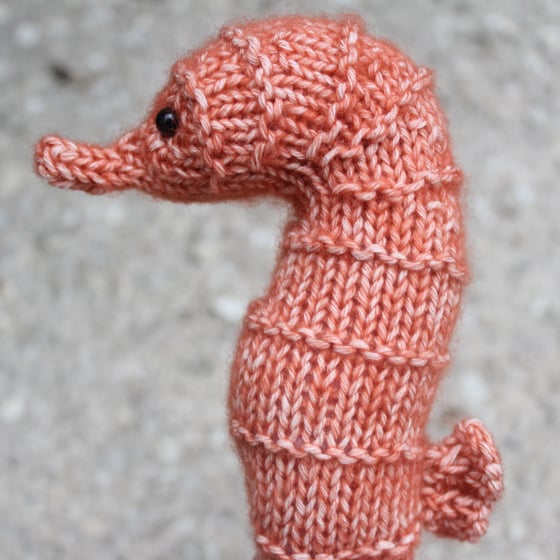 Image of Seahorse Knitting Pattern