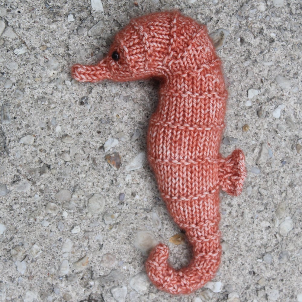 Image of Seahorse Knitting Pattern