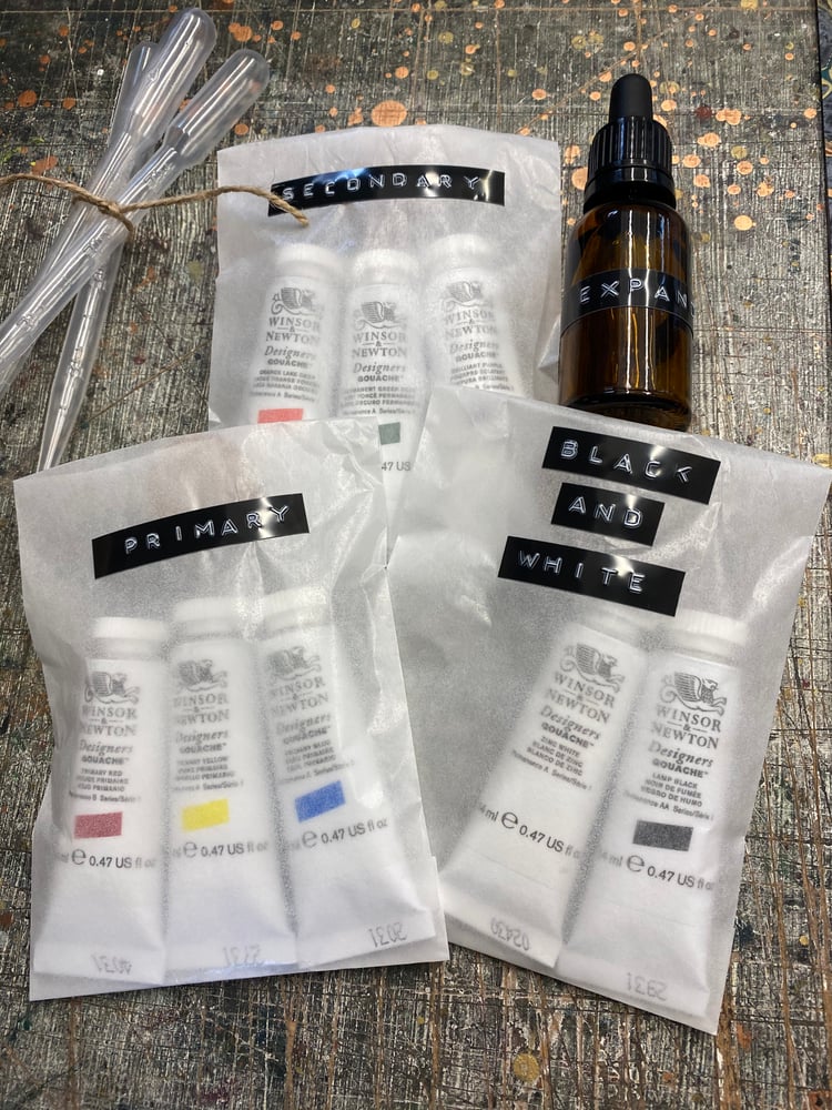 Image of INTERNATIONAL Marbling Provisions - Build your own marbling supplies kit 
