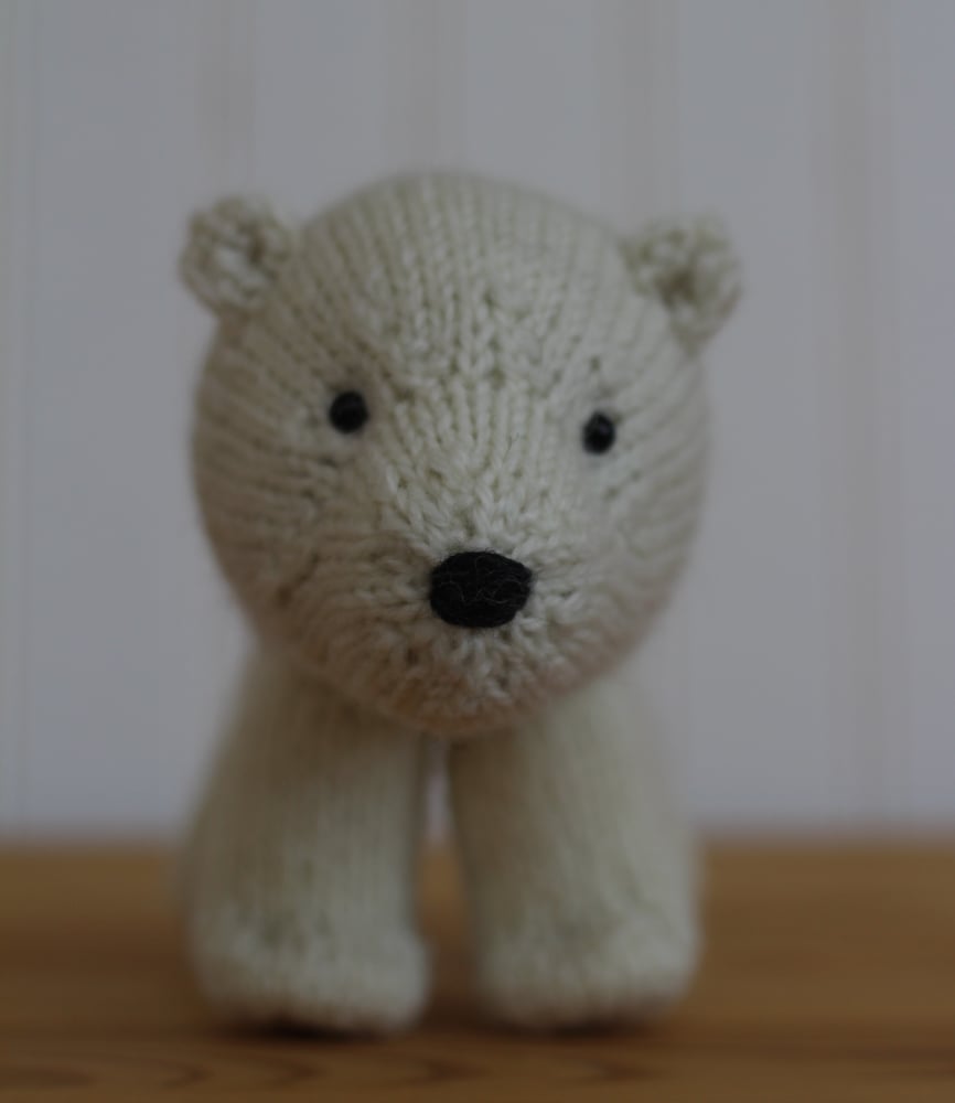 Image of Polar Bear Knitting Pattern