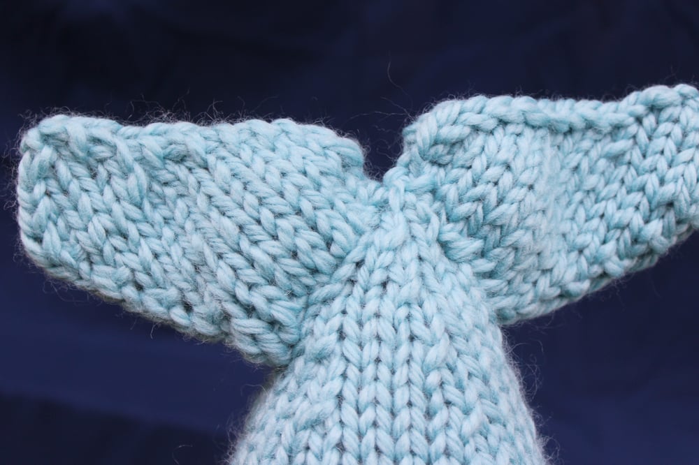 Image of Blue Whale Knitting Pattern