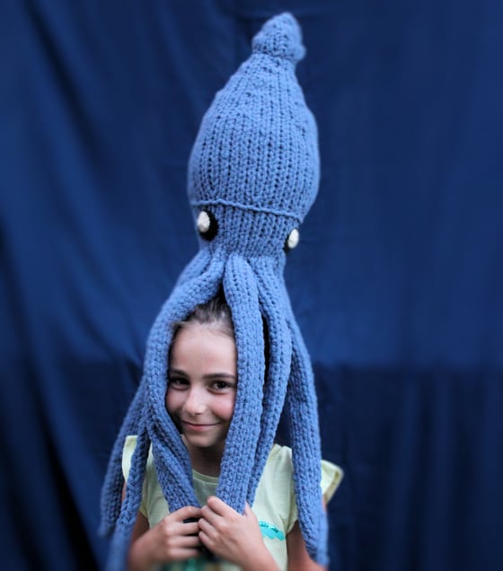 Image of Giant Squid Knitting Pattern