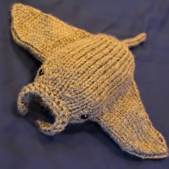 Image of Manta Ray Knitting Pattern