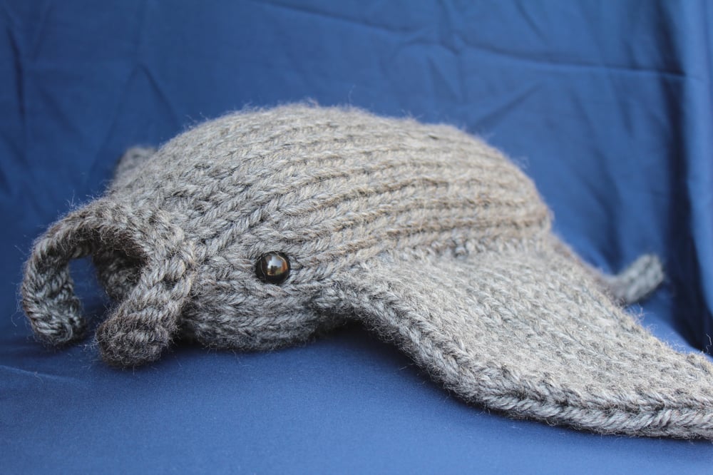 Image of Manta Ray Knitting Pattern