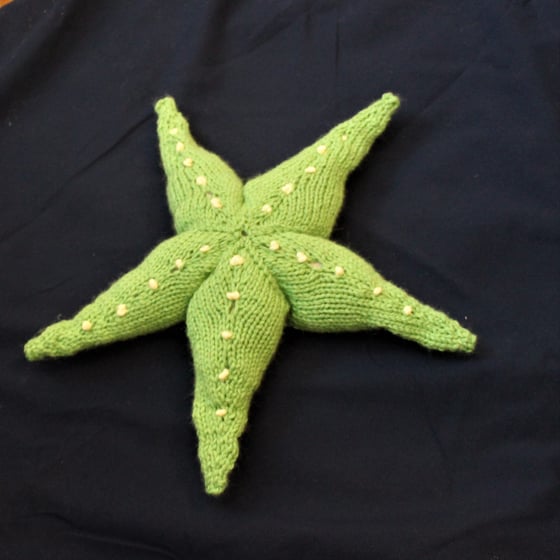 Image of Giant Sea Star Knitting Pattern