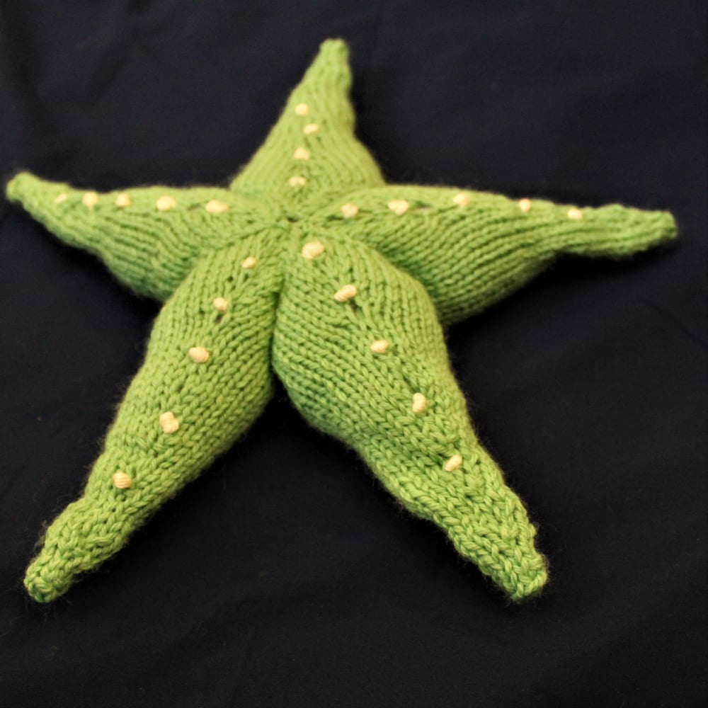 Image of Giant Sea Star Knitting Pattern