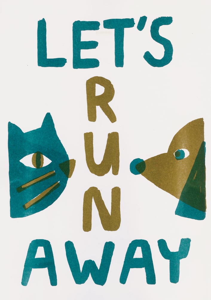 Image of Let's run away