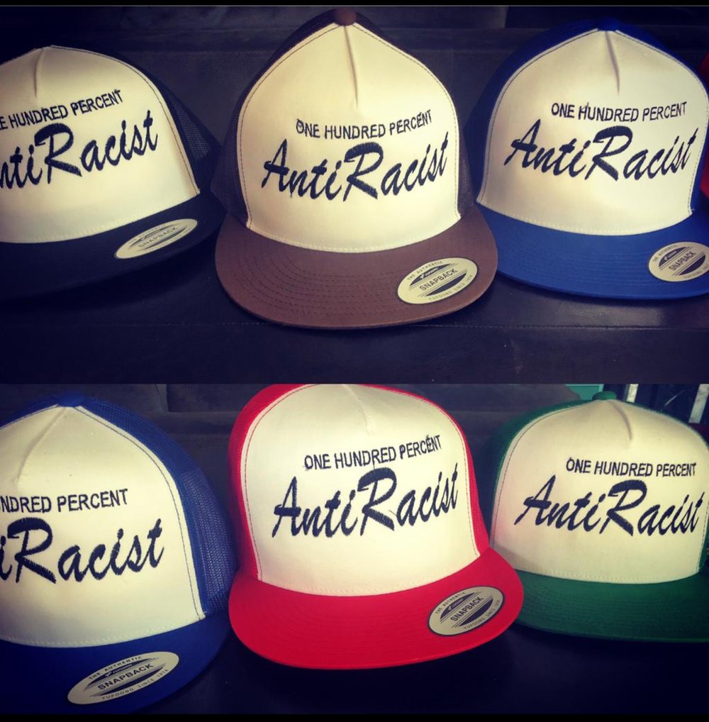 100% AntiRacist Mesh snapback Hats 