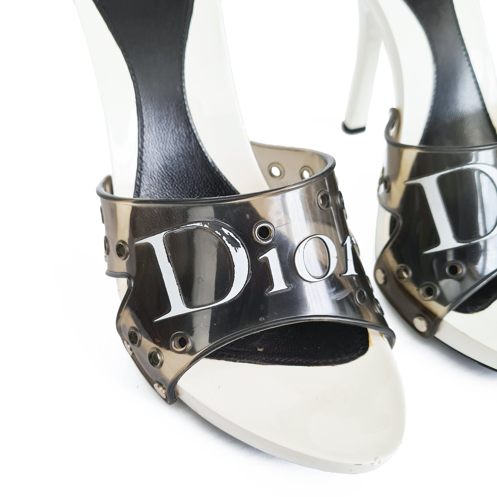 Dior cheap jelly sandals