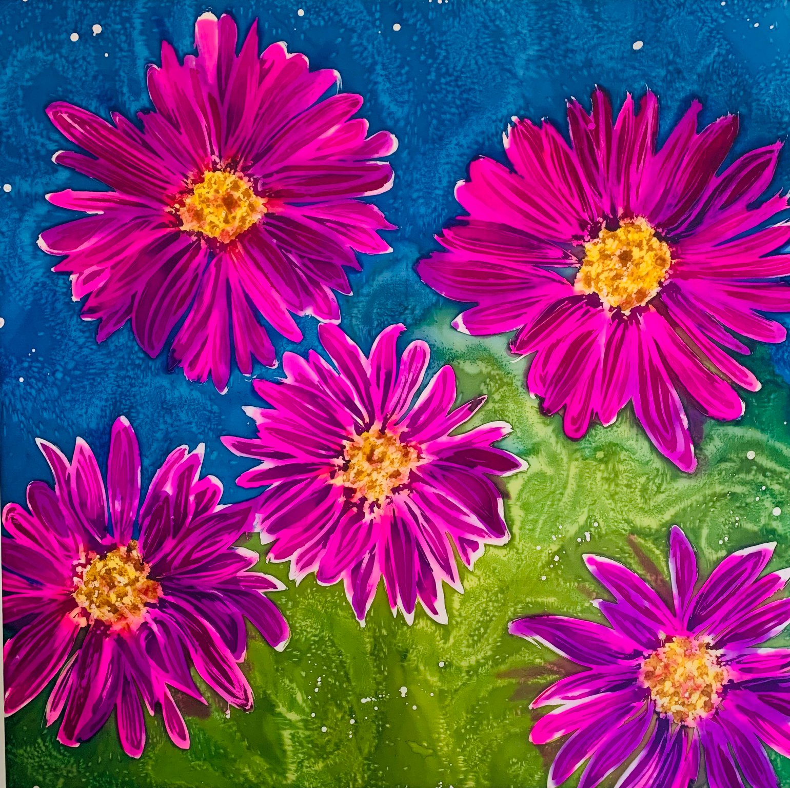 Image of Painted Daisies