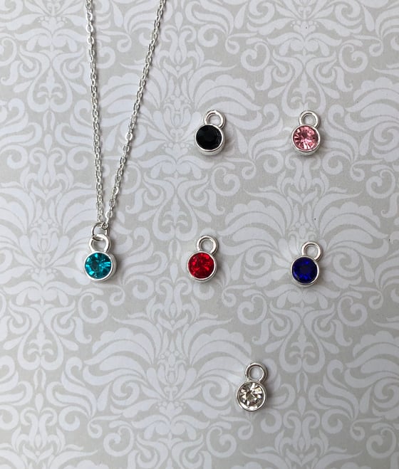 Image of Mini stone necklace or bracelet - 6 colours 