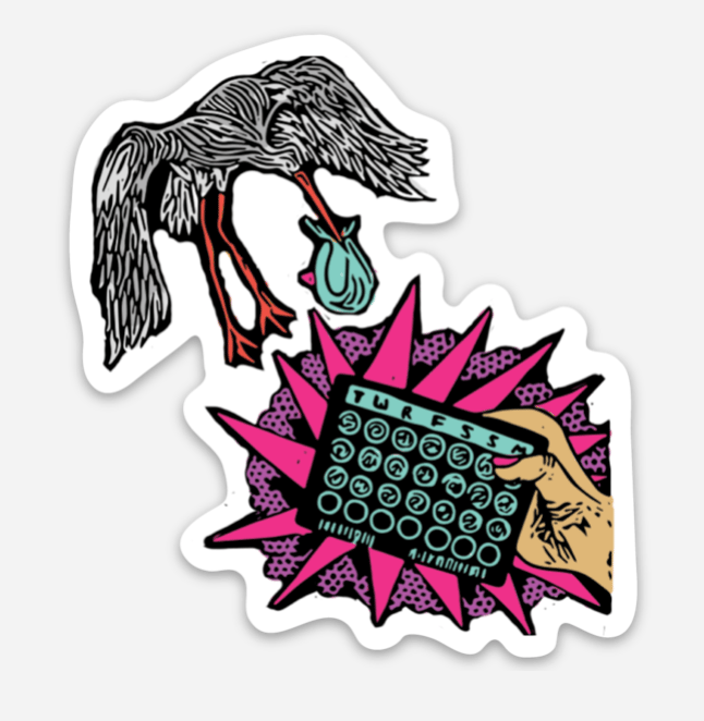 Image of Birth Control Sticker