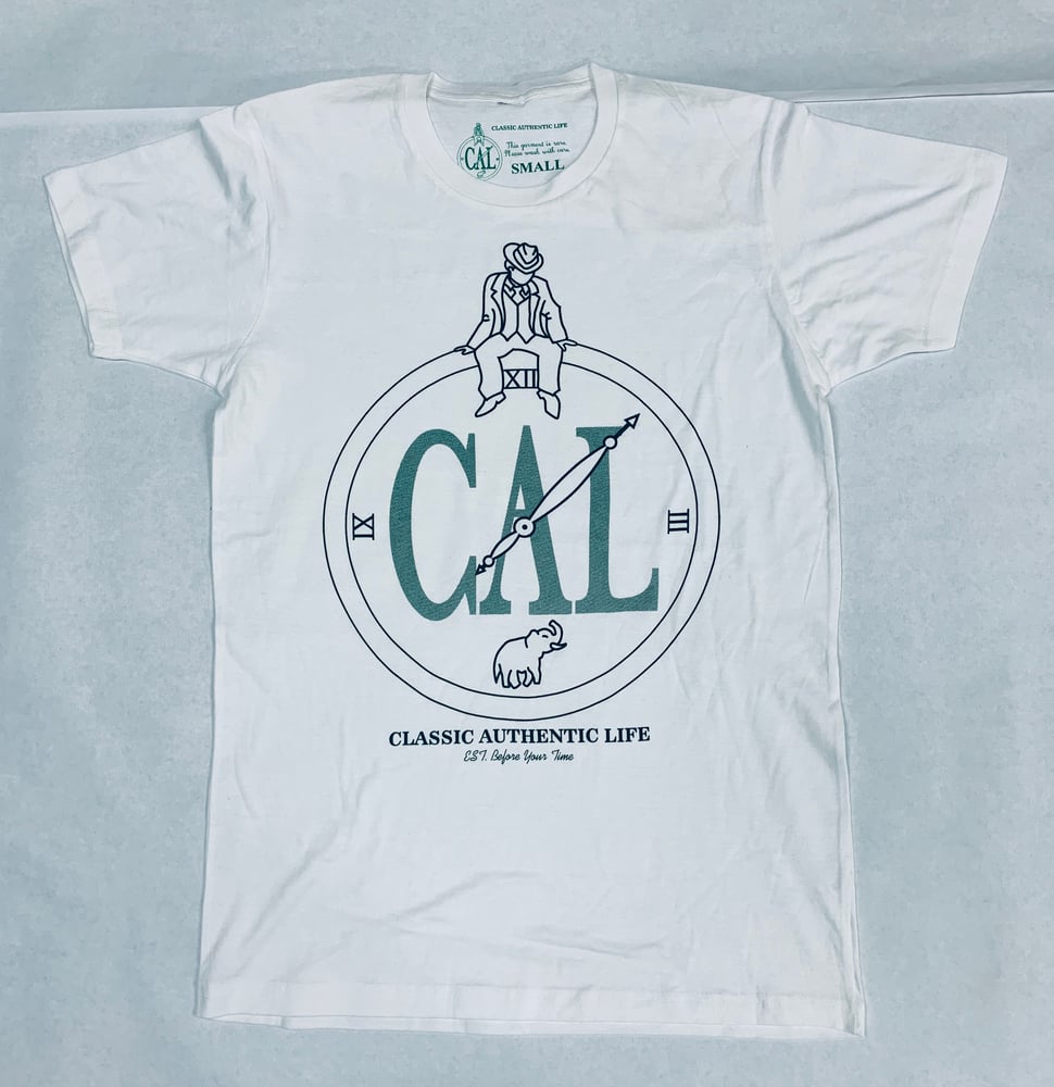 Image of CAL Signature Shirt White/Green