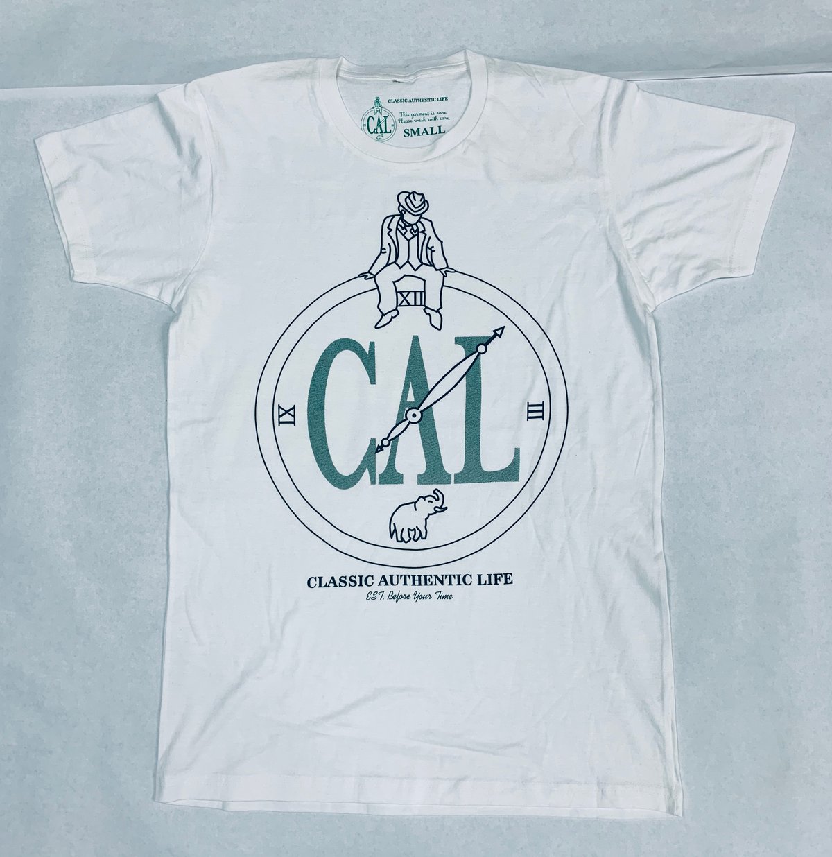 Image of CAL Signature Shirt White/Green