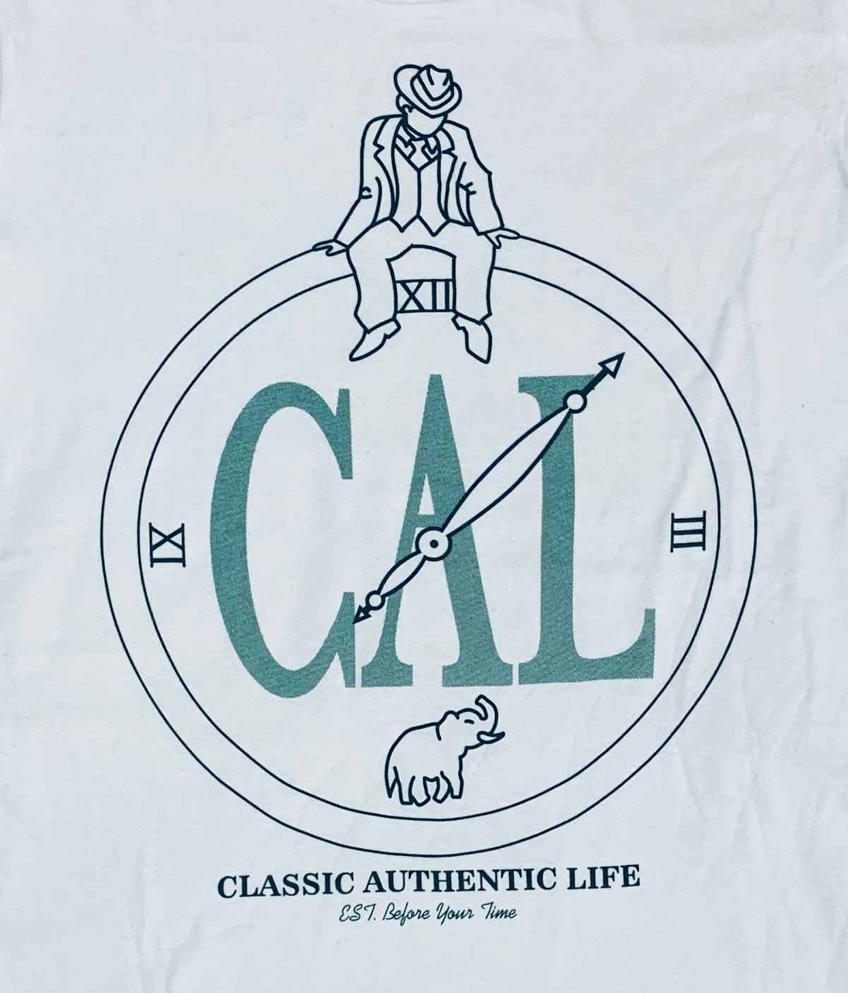 Image of CAL Signature Shirt White/Green