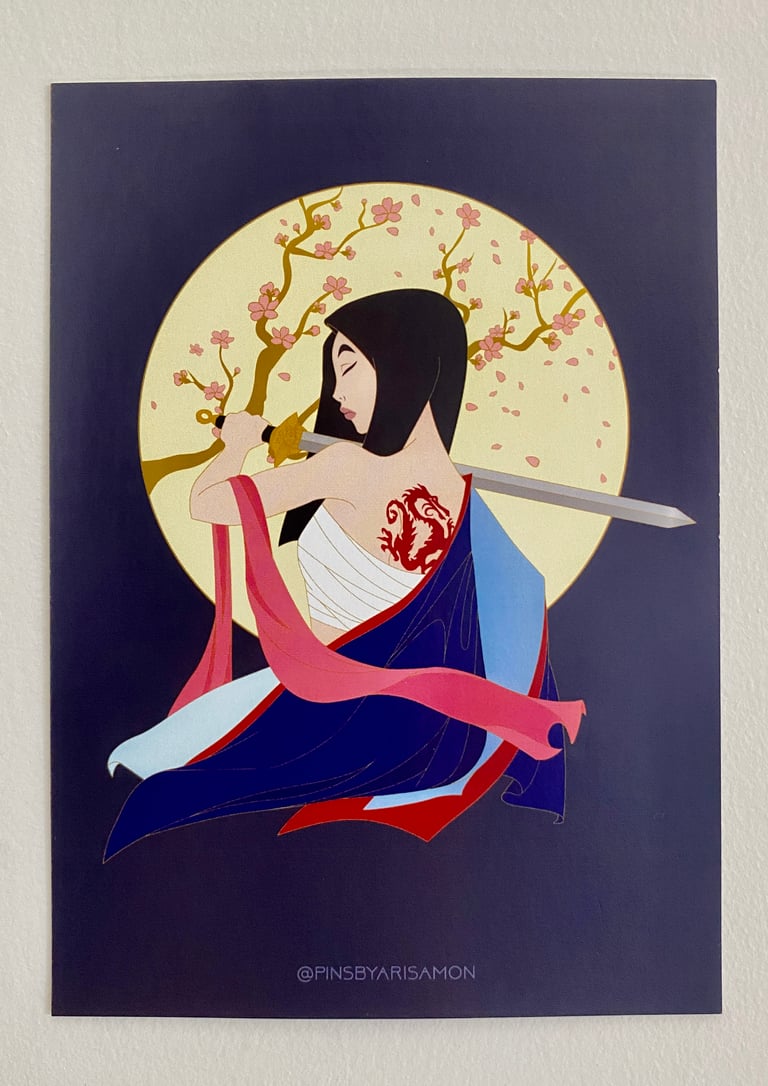 Dark Side of the Moon Print Image 4