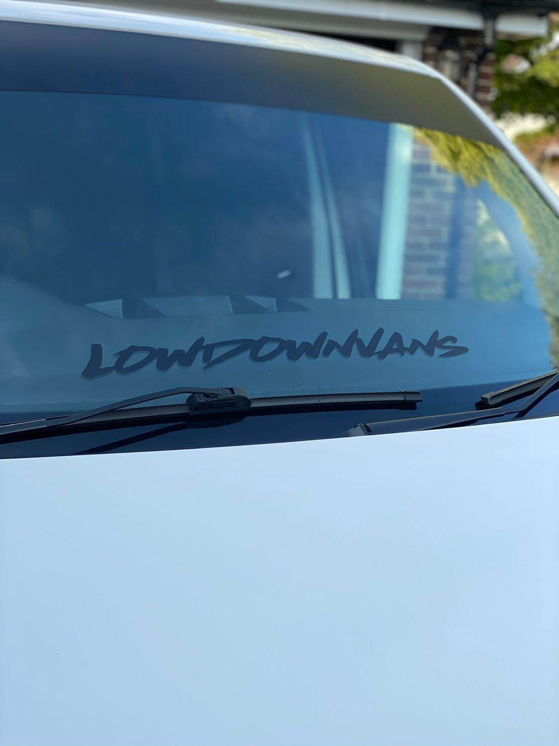 Image of LDV DEAD STOCK WINDSCREEN BANNER 