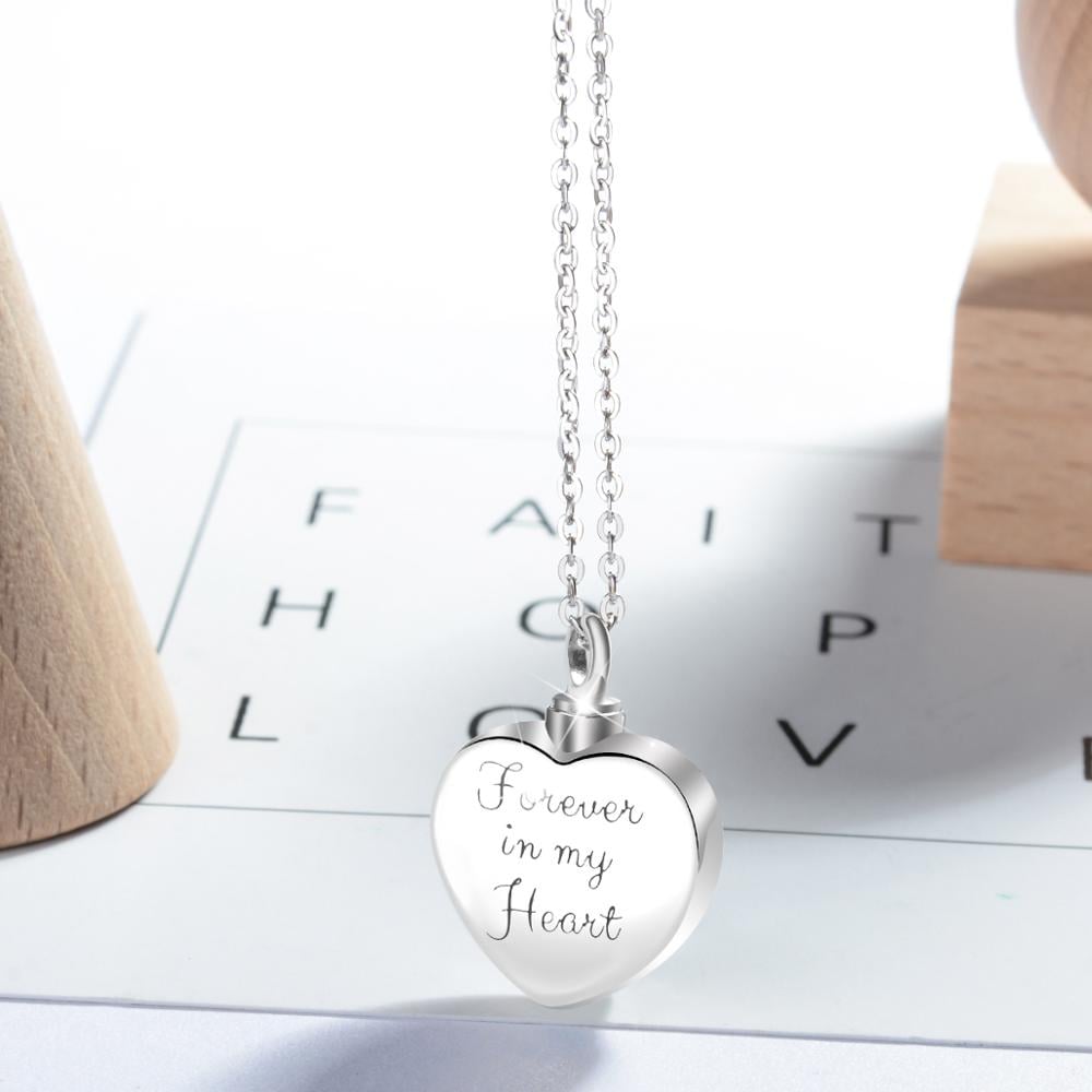 Memorial Ashes Heart Locket (925 Silver)