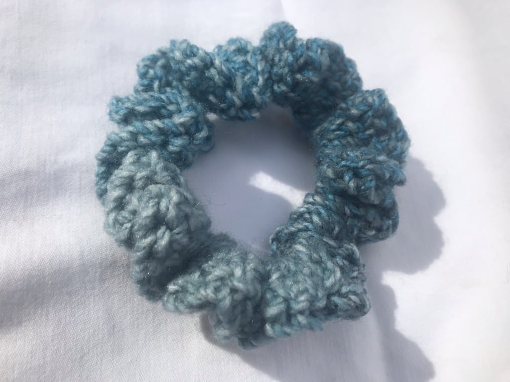 Blue My Mind Scrunchie