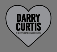 Image 2 of The Outsiders House Museum "Darry Curtis" Heart Patch. 