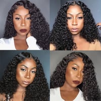 Image 2 of WATER WAVE HUMAN HAIR WIG LACE CLOSURE/FRONTAL