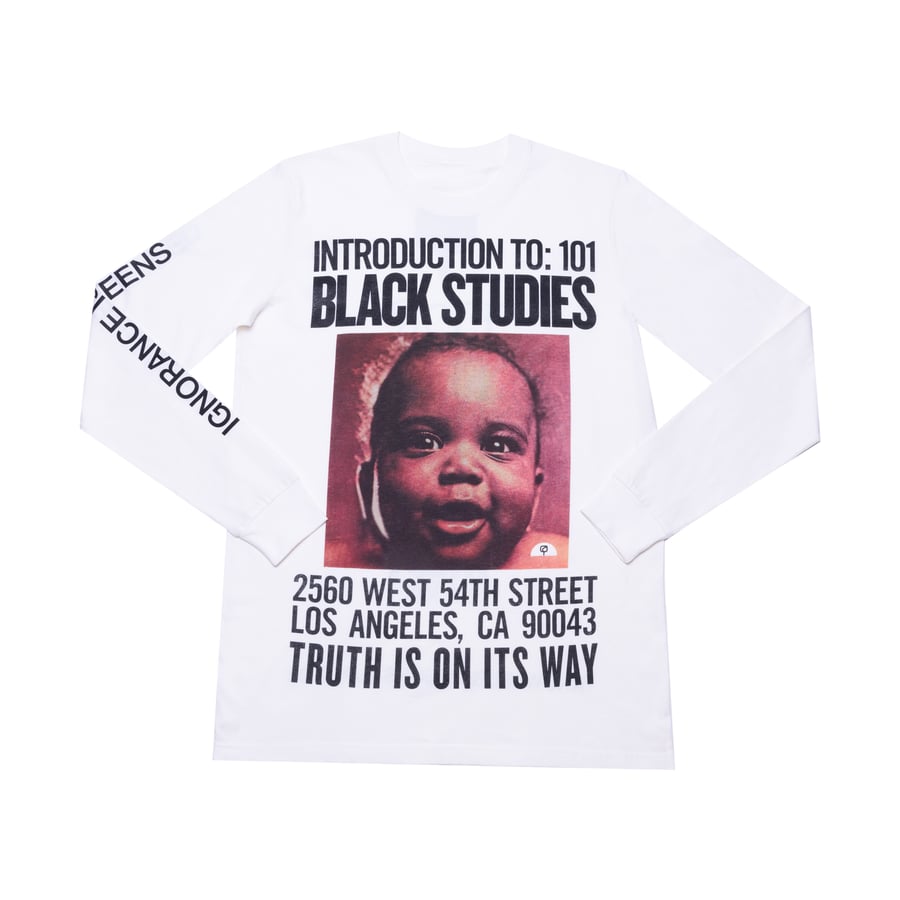 Image of INTRODUCTION TO BLACK STUDIES (LONG SLEEVE)