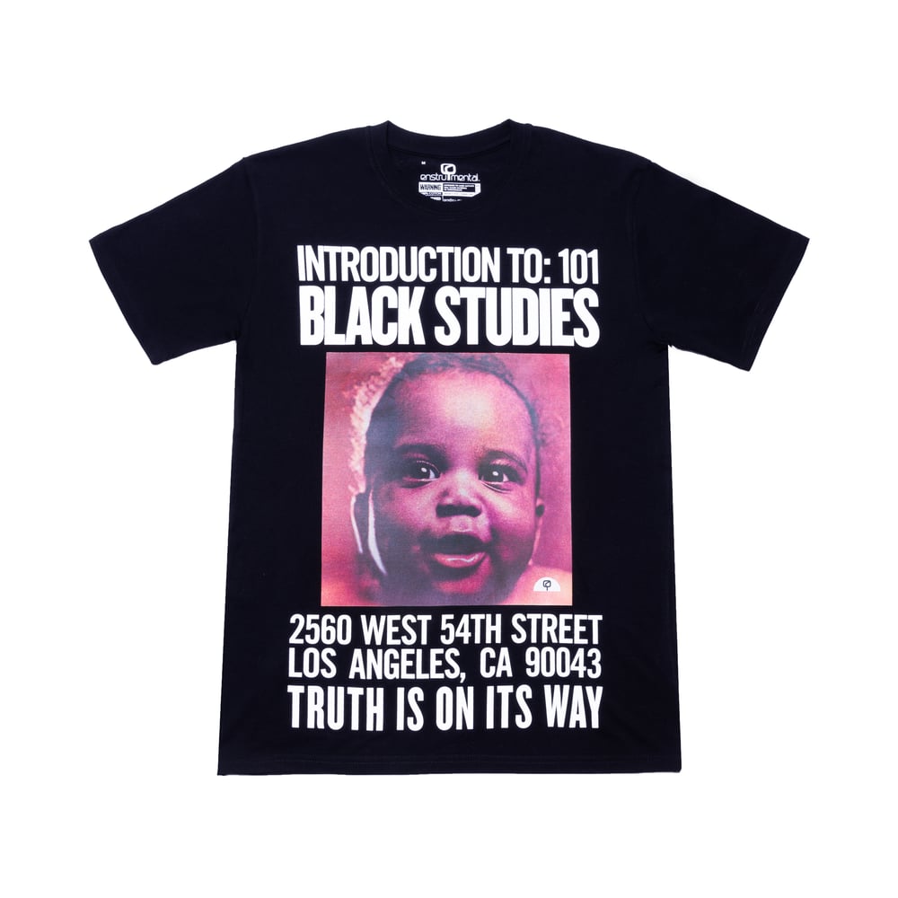 Image of INTRODUCTION TO BLACK STUDIES (SHORT SLEEVE)