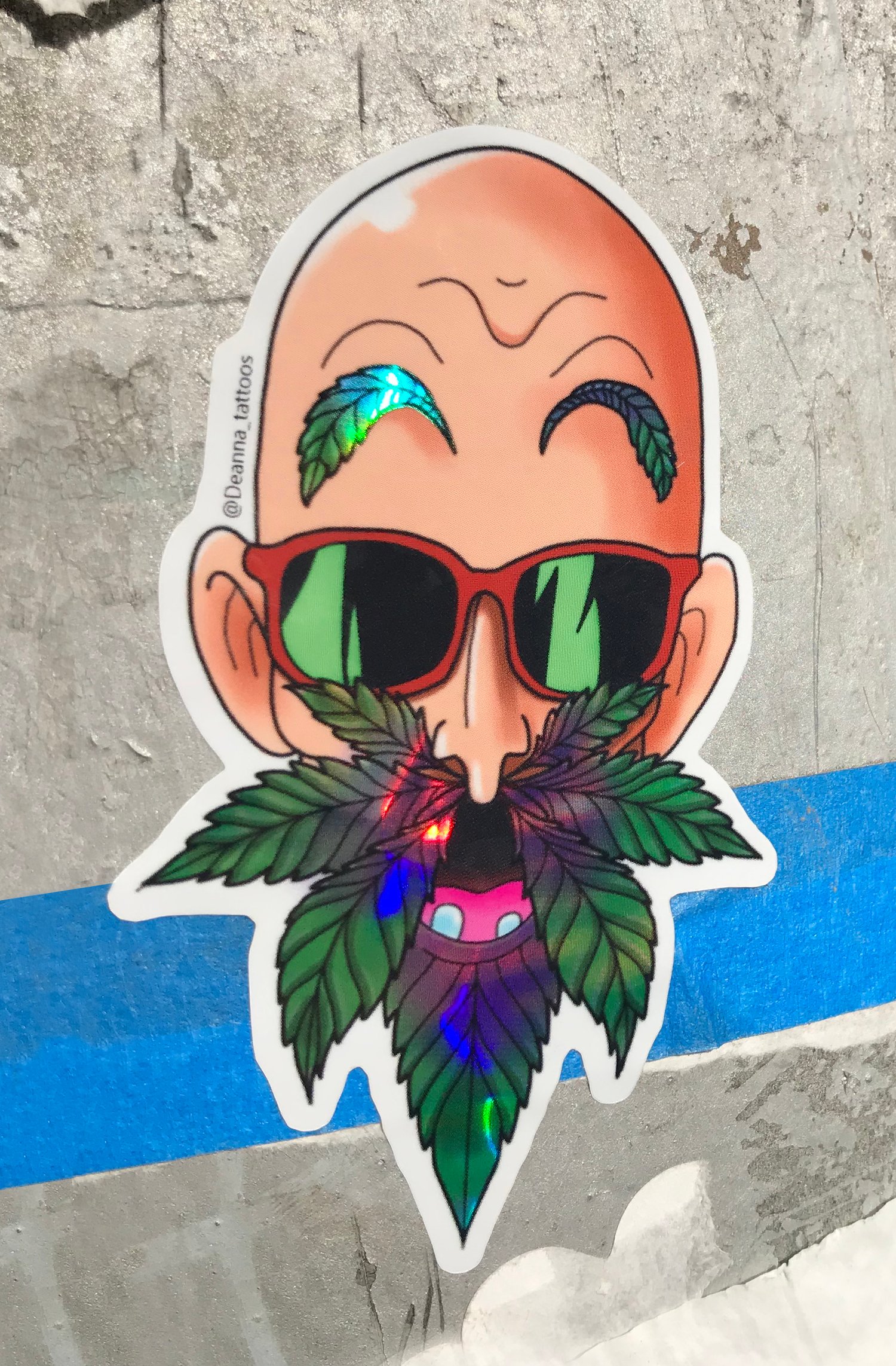 Image of Pothead Roshi Sticker