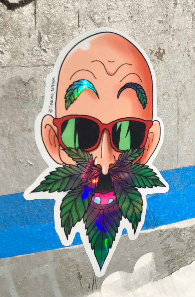 Image of Pothead Roshi Sticker