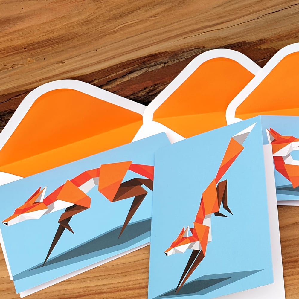 Image of Earth of Foxes gift card pack