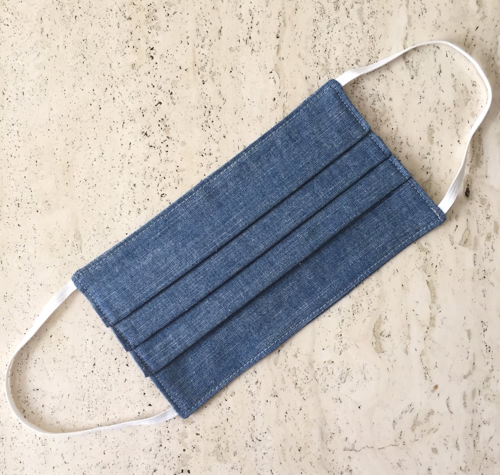 Image of Denim Face Mask