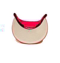 Image 4 of 2520 X NEW ERA DREAM. HUSTLE. WIN. 9FIFTY SNAPBACK - SCARLET