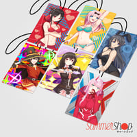 AIR FRESHENER - MEGUMIN V4, YUNYUN, ZERO TWO, MAI SAKURAJIMA, CHIKA & KAGUYA