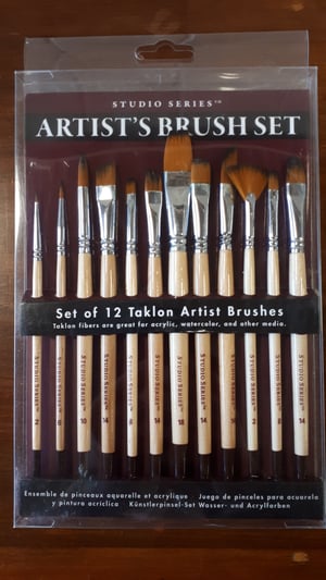 Image of Artist's Paint Brush Set 