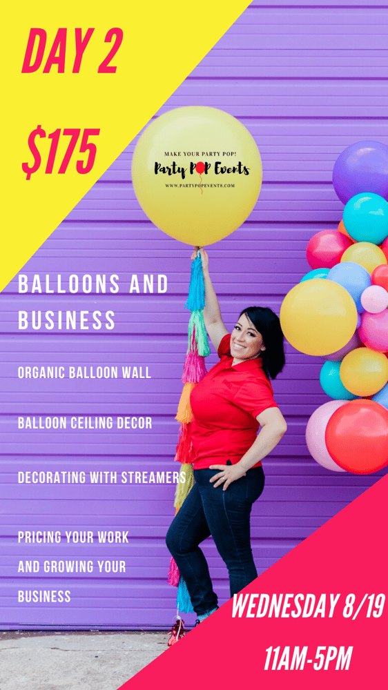 Image of Day 2-Balloons and Business 