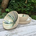 Small bowl, rainbow radiance, fleck