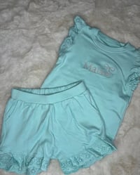 Frill Shorts Set 