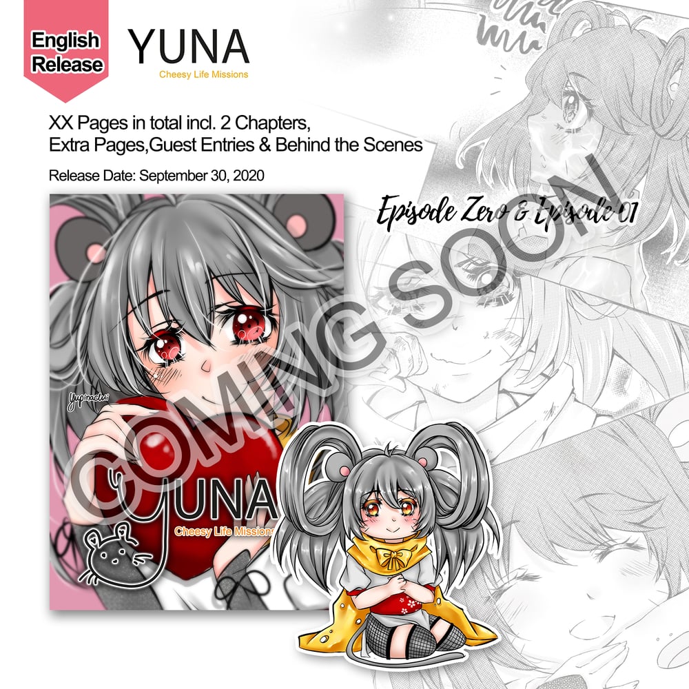 Image of "YUNA: Cheesy Life Missions" Pilot Episode 00 + Episode 01 [PRE-ORDER]